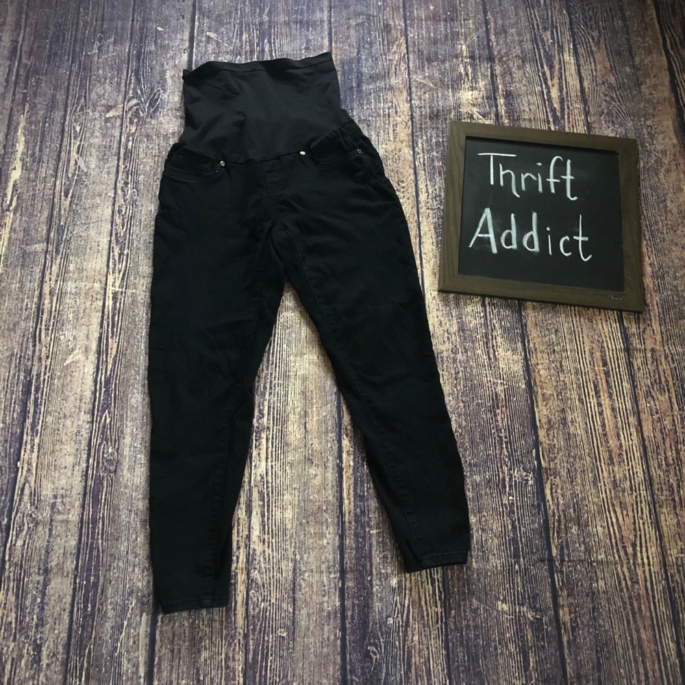 🌀Bella Vida Maternity | Black Jeans Full Band